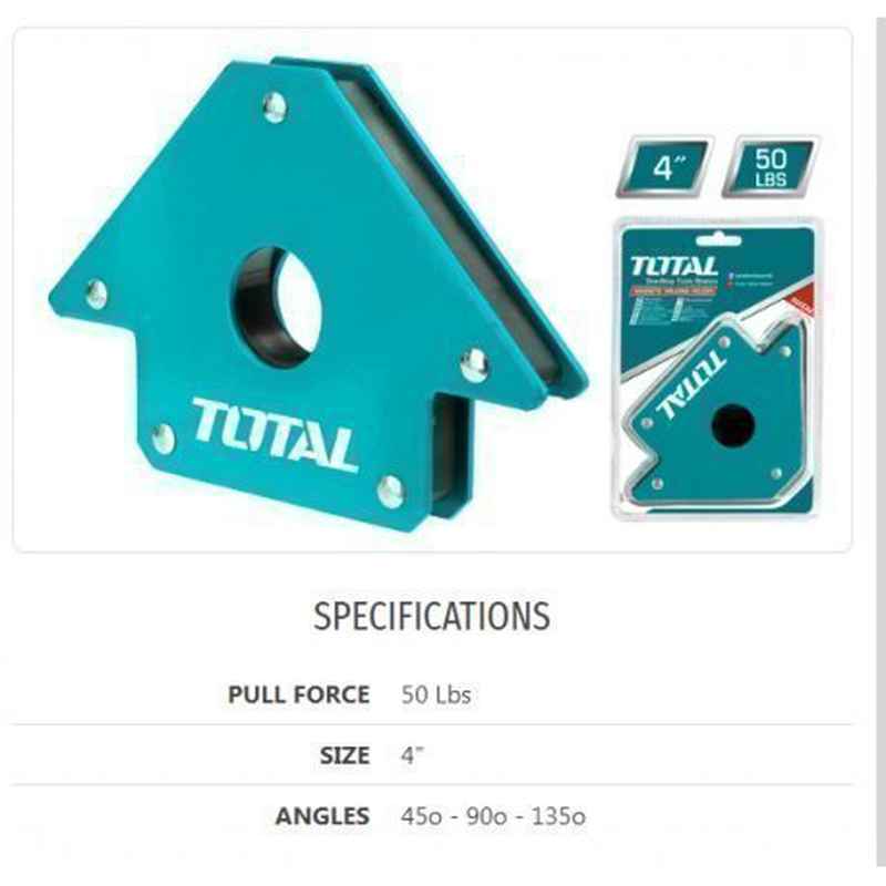 Total magnetic welding holder 4" (tamwh50042)-null