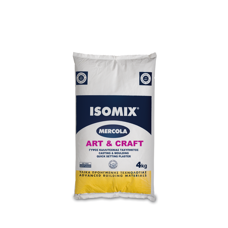 Isomix art & craft 4kg white (fast setting plaster), , medium-null