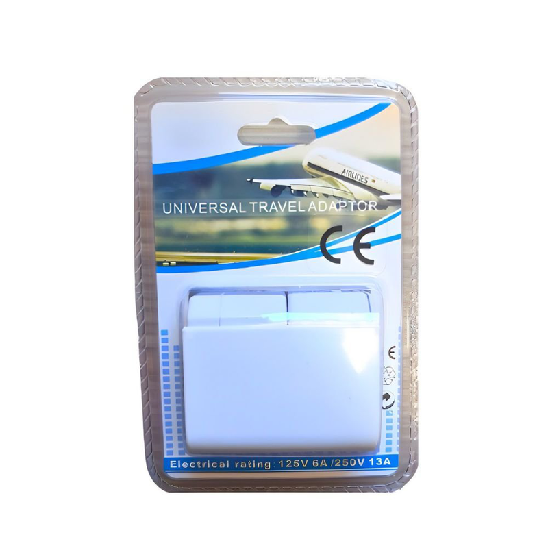 Product image: Universal aντάπτορας ταξιδίου ιδανικός για ταξίδια με παγκόσμια συμβατότητα και προστασία, , medium-null