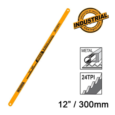 Ingco πριονόλαμες σιδηροπρίονου 300mm hsbb22248, , medium