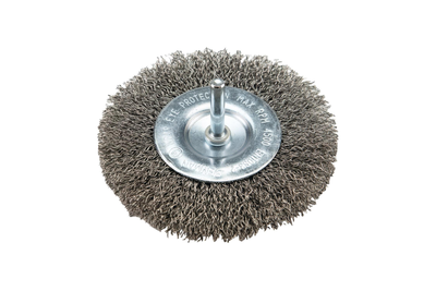 Wire wheel brush inox with shaft  (a17835), , medium