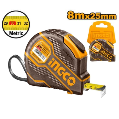 Ingco &mu;&epsilon;&tau;&rho;&omicron;&tau;&alpha;&iota;&nu;ί&alpha; 8mx25mm &mu;&epsilon; &kappa;ά&lambda;&upsilon;&mu;&mu;&alpha; &kappa;&alpha;&omicron;&upsilon;&tau;&sigma;&omicron;ύ&kappa; & &lambda;&epsilon;&iota;&tau;&omicron;&upsilon;&rho;&gamma;ί&alpha; &alpha;&upsilon;&tau;&omicron;&kappa;&lambda;&epsilon;&iota;&delta;ώ&mu;&alpha;&tau;&omicron;&sigmaf;, , medium