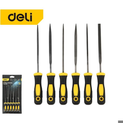 Deli tools diamond needle files 6pcs, , medium