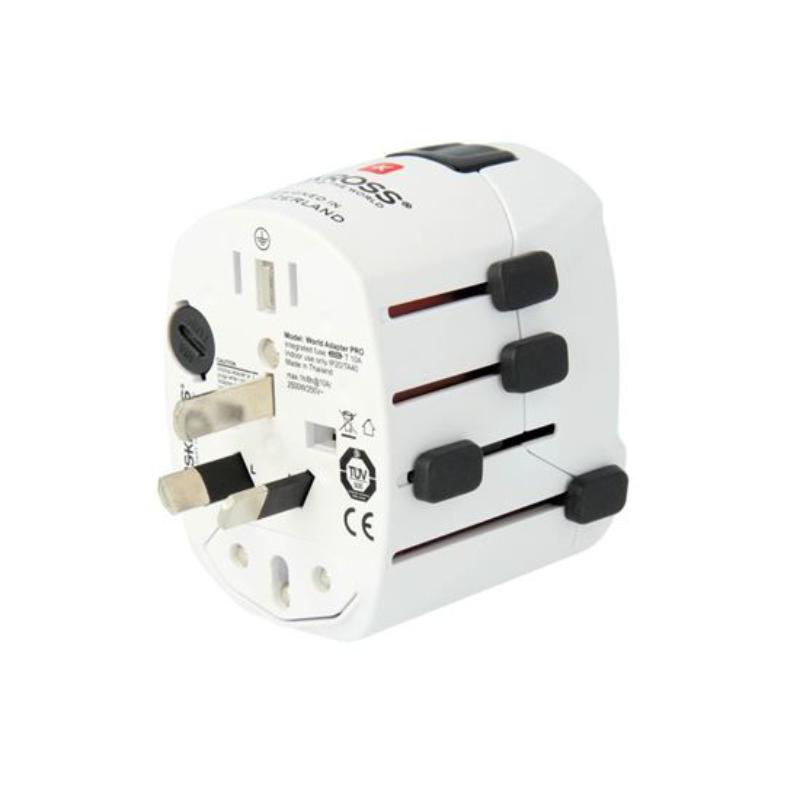Skross pro travel adapter - white, , medium image number null