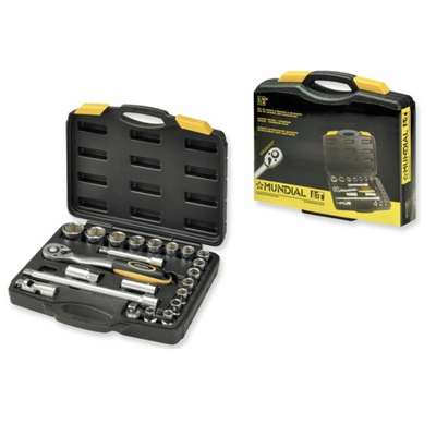Εργαλειοθήκη με 22 sockets 1/2” πλαστική, , medium