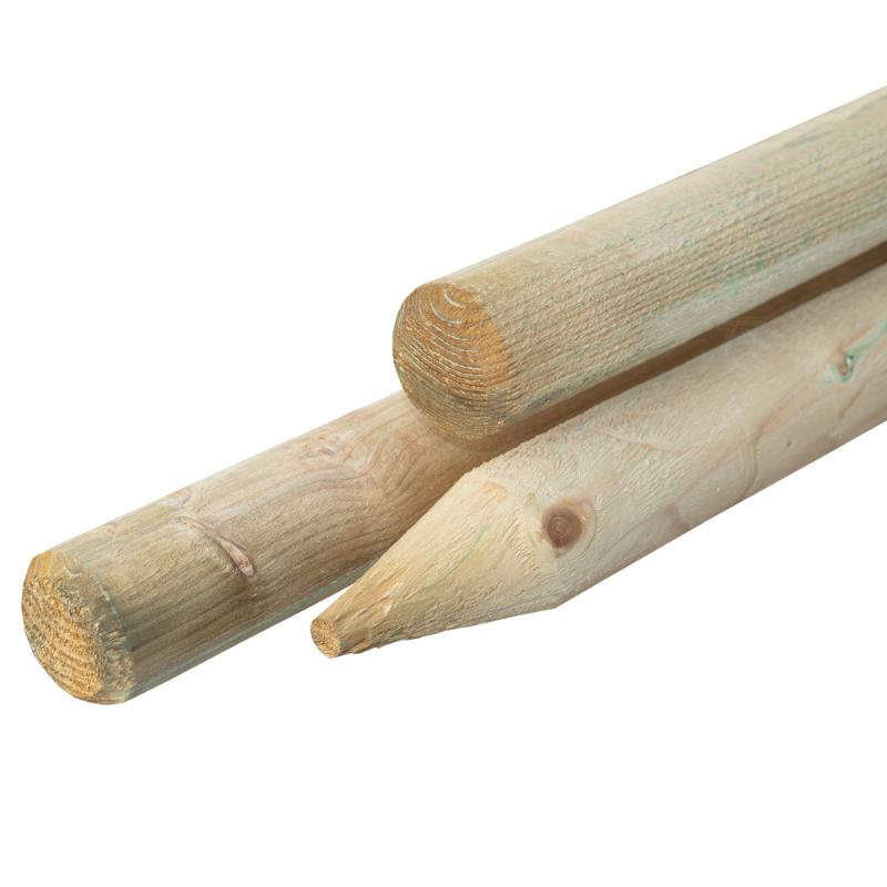 Showood round post 4x150cm, , medium-null