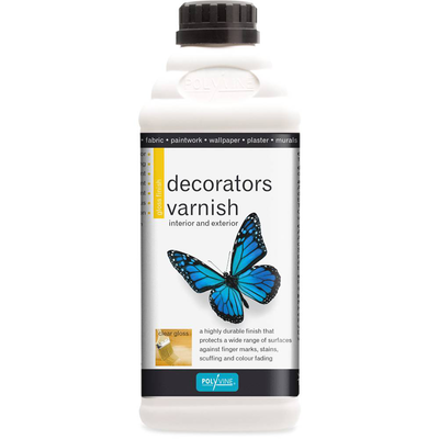 Decorators varnish dead flat clear 500ml