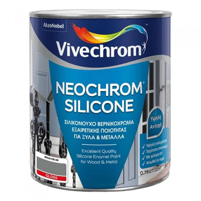 Vivechrom neo silicone 375ml - gray 100