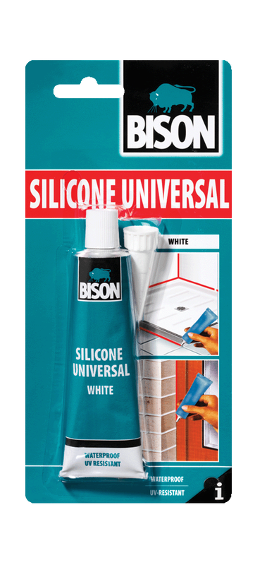 Bison silicone white card 60ml, , medium-null