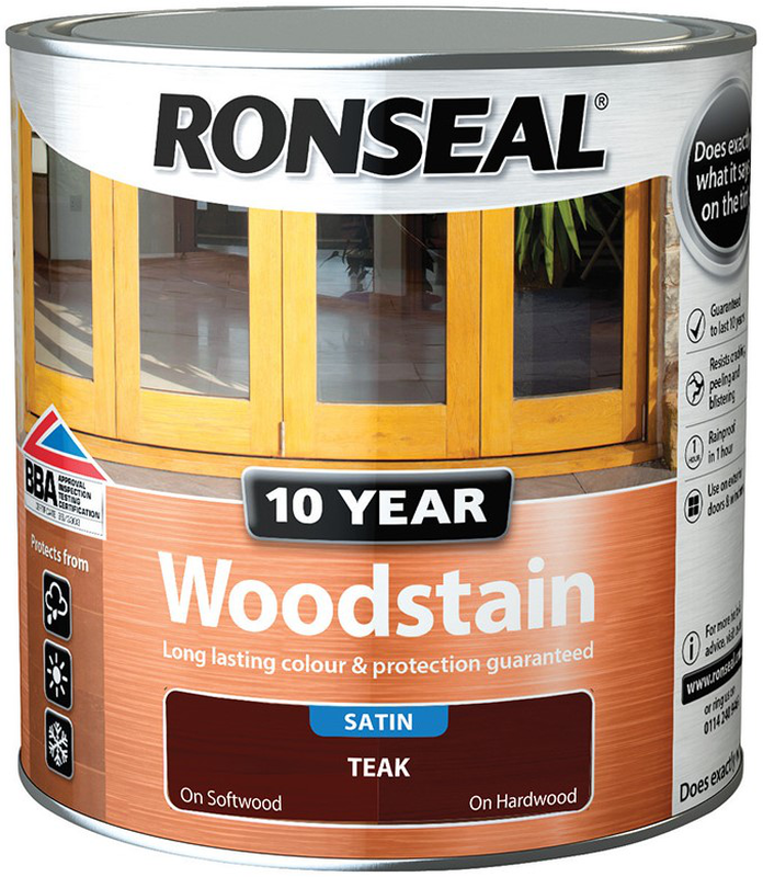 Product image: Ronseal® 10 years woodstain βερνικι καρυδια 2.5l, , medium-null