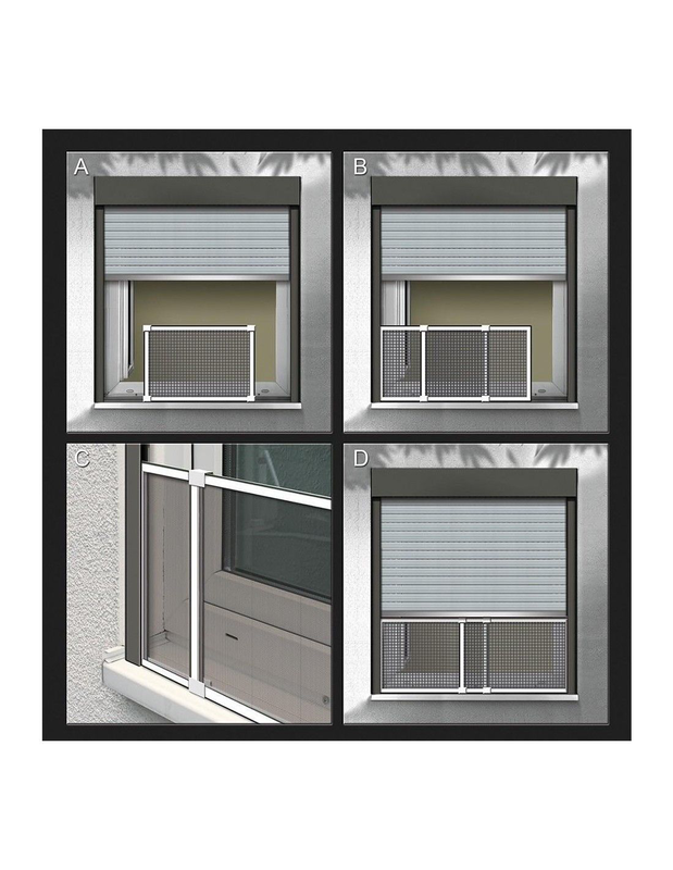 Schellenberg insect protection extension 50x75x142 - anthracite, , medium-null