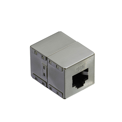 Link value key st coupler cat6 stp silver