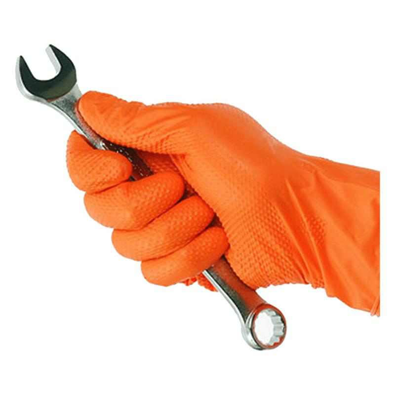 Power gloves nitrile orange (xl) 50pcs, , medium-null