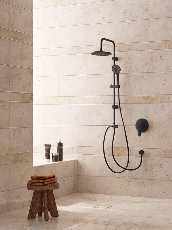 Idrobric shοwεr column mamba black, , medium-null