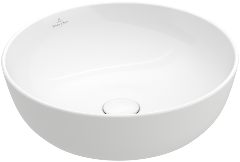 Artis washbasin round 430mm alpin white, , medium-null