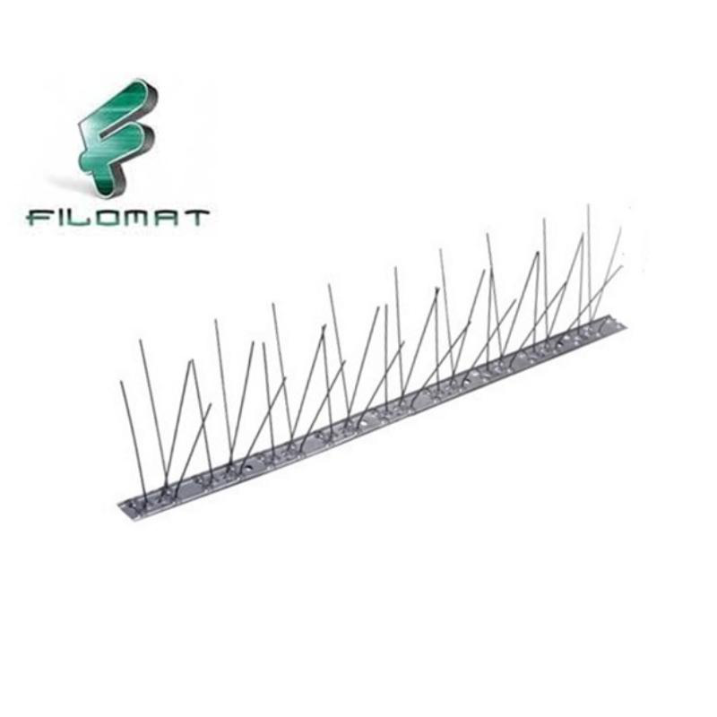 Filomat bird deterrent flex stainless steel spike 80 spikes 100cm image number null