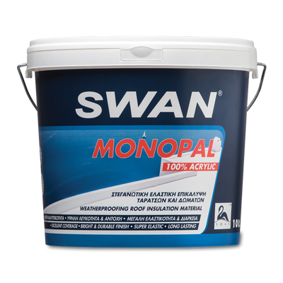 Monopal swan 12kg (premium grade, liquid-applied, acrylic roof insulation material)