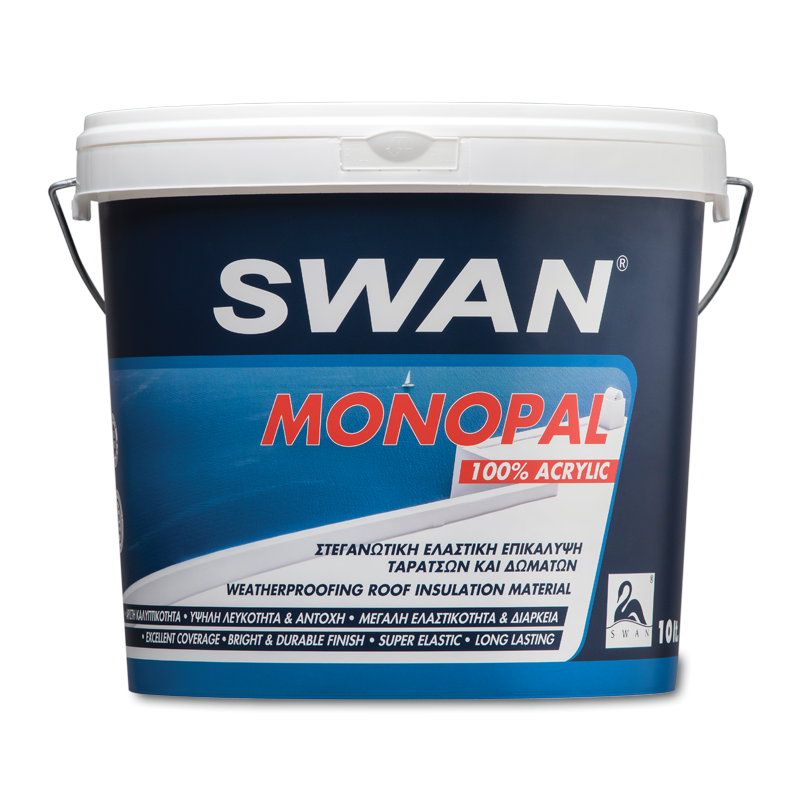 Monopal swan 12kg (premium grade, liquid-applied, acrylic roof insulation material), , medium image number null