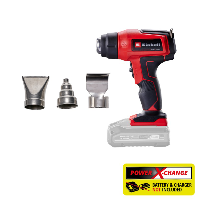 Product image: Einhell heat gun 18v solo - red/black, , medium-null