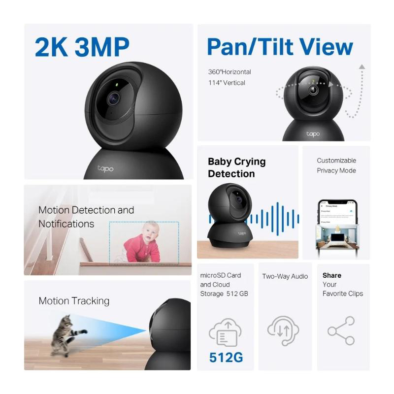 Tp - link tapo c211 camera - black, , medium-null