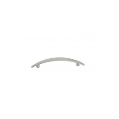 Curved furniture handle b beauty e96mm metal silver matt