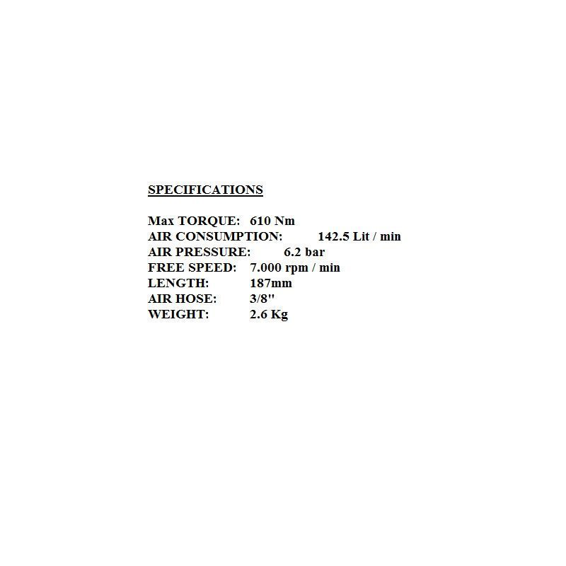 Product image: Total tat40122 επαγγελματικό αερόκλειδο 1/2''610nm, , medium-null