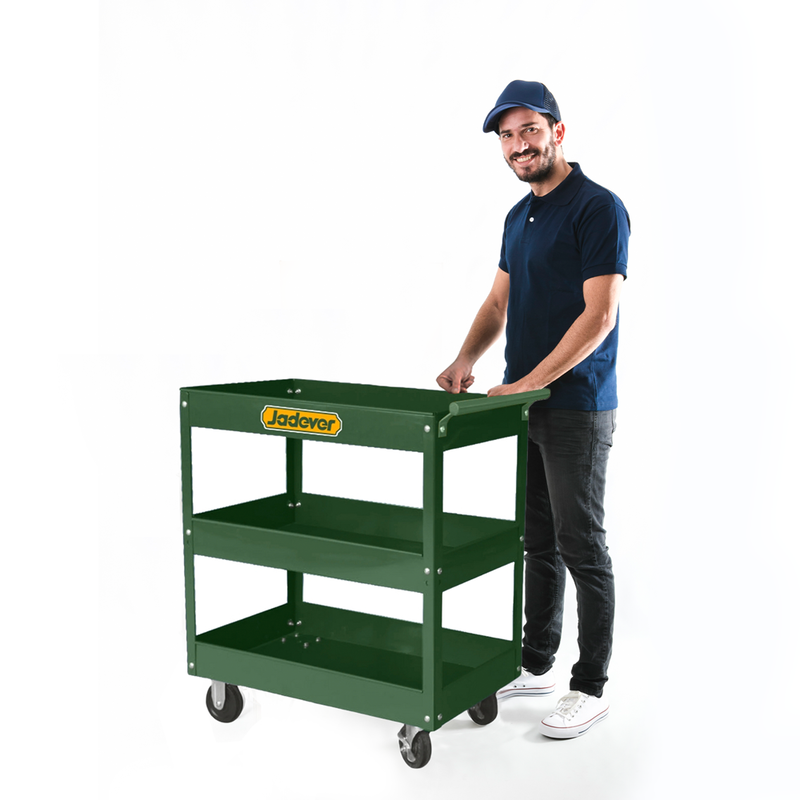 Jadever φορητός εργαλειοφορέας τρόλεϊ με 3 ράφια, , medium-null