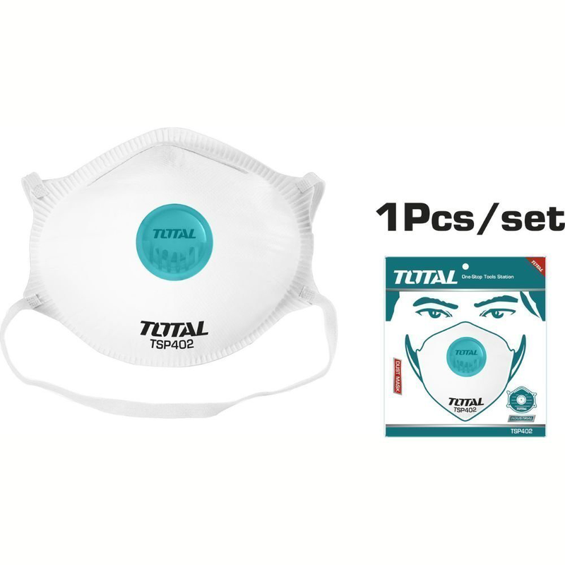 Total face mask ffp2 with filter-null