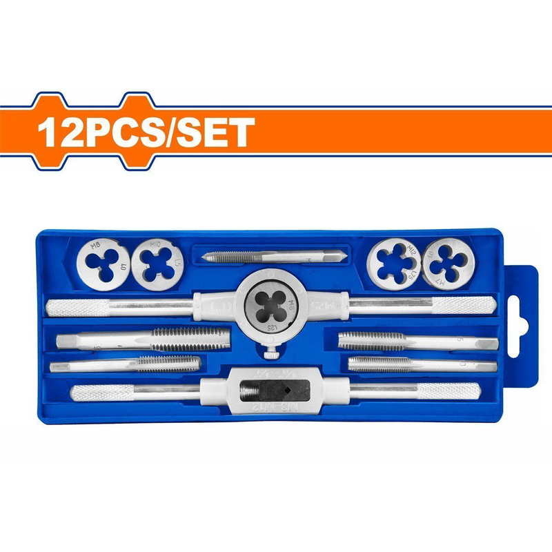 Product image: Wadfow 12 pcs metric tap & die set, , medium-null