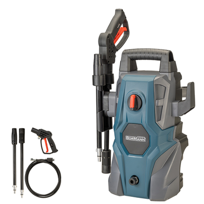 Bormann high pressure washer 1400w 105bar 408ltr/h bpw1720, , medium