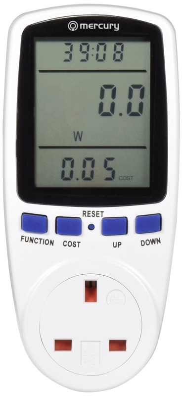 Mercury appliance power meter uk plug 429.859uk, , medium-null