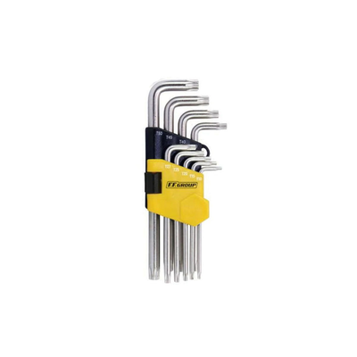 Ff group allen star key set, 9pcs  (t10-15-20-25-27-30-40-45-50), , medium