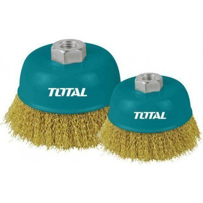 Total wire cup brushes 125mm (tac31051), , medium