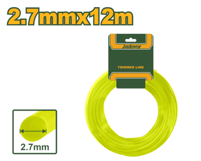 Trimmer line 2.7mmx12m jadever, , medium