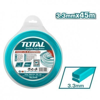 Trimmer line square 3.3mm - 45m, , medium