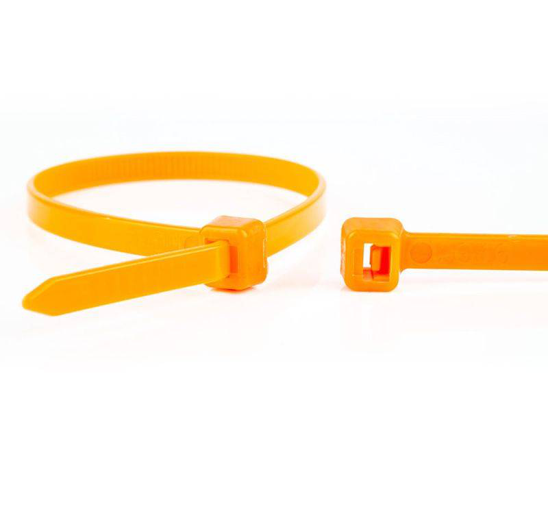 Wkk - plastic cable ties - for universal use - orange - 200x4,8mm - 100 pieces, , medium-null