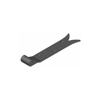 Door fixing arm gothic mod.7000 350mm metallic black, , medium
