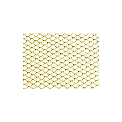 Aluminum sheet metal 50x20cm 10x5.5x0.8mm gold, , medium
