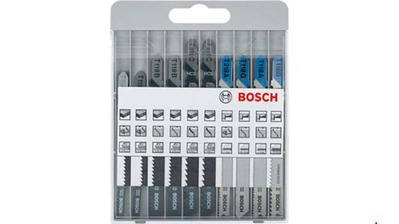 Bosch basic για μεταλλο και ξυλο σετ πριονολαμων σεγα  10 τεμαχιων, , medium image number null