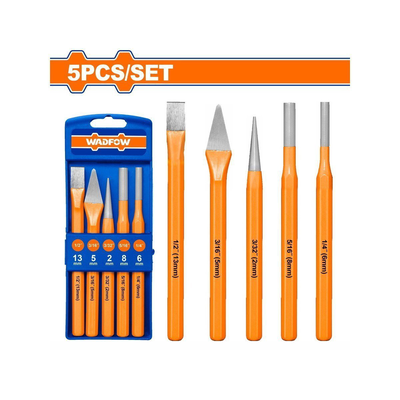 Wadfow 5 pcs cold chisel and punch set, , medium