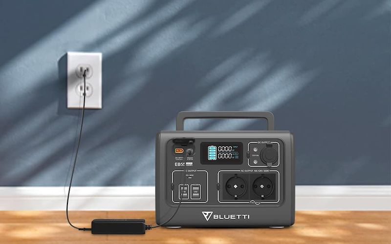 Bluetti power station black 700w eb55, , medium-null