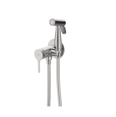 Era brushed nickel built-in single lever bidet mixer, , medium