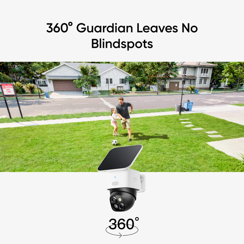 Eufy solocam s340 wire free 3k pan-and-tilt security camera, , medium-null