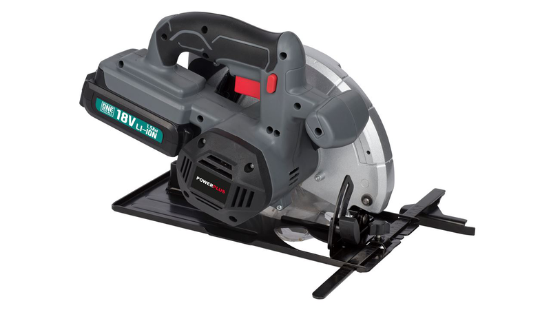 Powerplus poweb2520 circular saw 18v 165mm li-ion, , medium-null