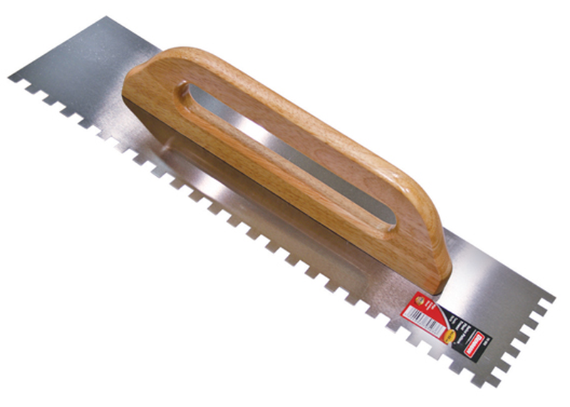 Square notched adhesive trowel (a10084)-null