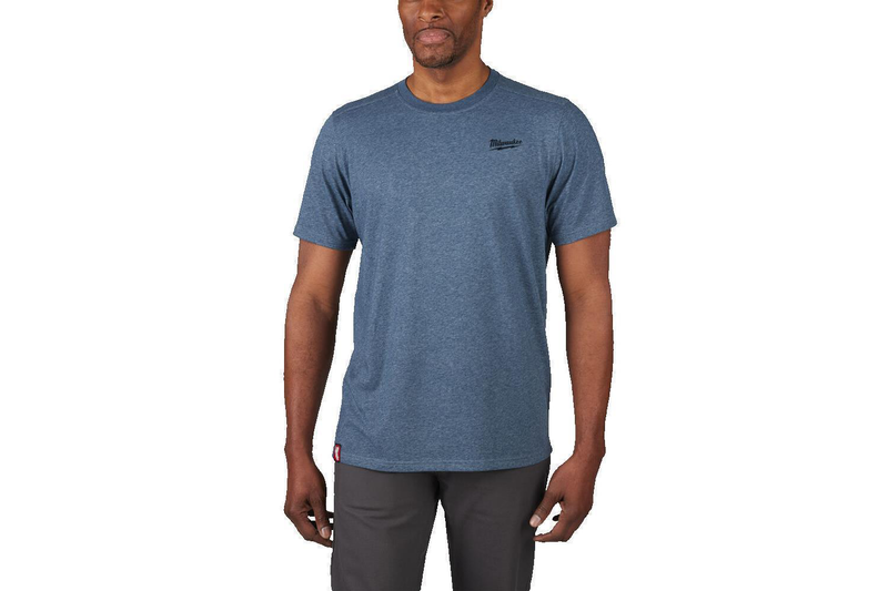 Ht ss blu - hybrid t-shirt short sleeve blue (a17888)-null