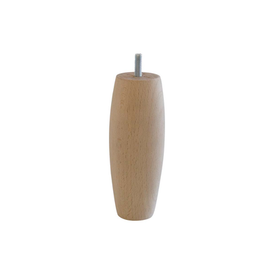 Furniture foot 150χφ58mm wood, Ξυλινο, medium