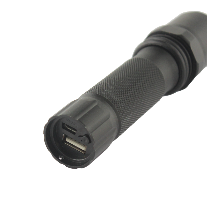 Uniross ulfl014 USB rechargeable pocket flashlight ip54 300 lumens & powerbank function, , medium-null