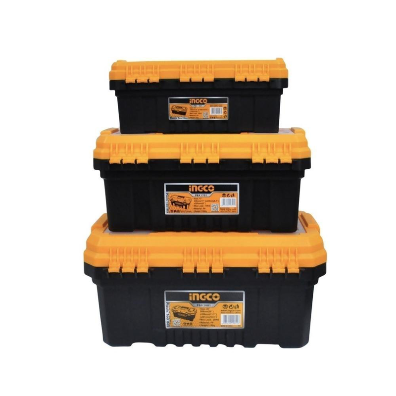 Ingco σετ 3x εργαλειοθήκες πλαστικές pbxk0301, , medium-null