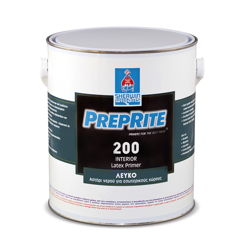 Sherwin-williams® preprite® 200 water based white wall primer 4l, , medium-null